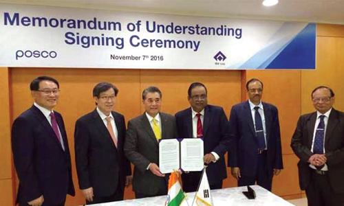 POSCO and SAIL sign MoU on technical collaboration for operational improvements