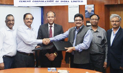 RINL inks MoU with CCI for Cement Plant