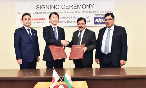 BHEL signs Technology Collaboration Agreement with Kawasaki