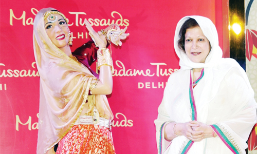 Madhubala at Madame Tussauds