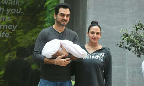 Esha welcomes her baby girl