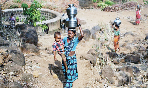 Are people in villages less thirsty?