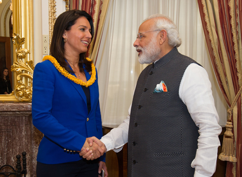 I am proud to be a Hindu American to have been elected to Congress: Tulsi Gabbard