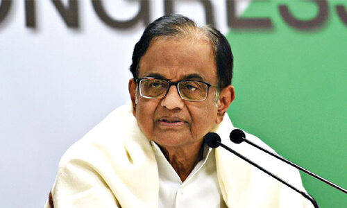 CHIDAMBARAM: Creator of “Hindu Terror” hoax