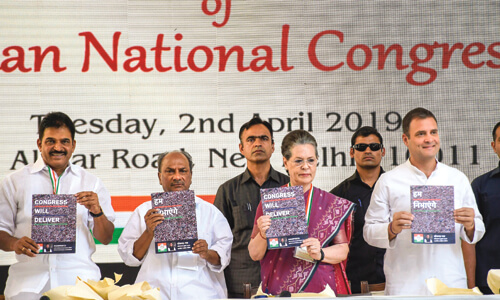 The Congress Manifesto 2019: A Charter to Weaken India