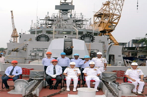 Chief of Naval Staff visits GRSE