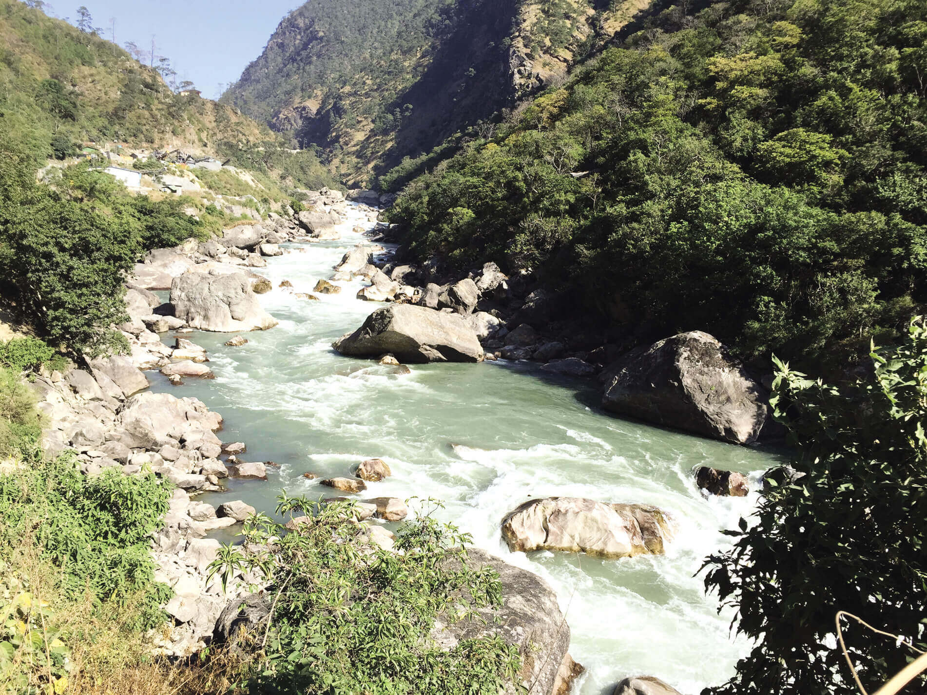 Hydropower in the Himalayas: Potential and risks