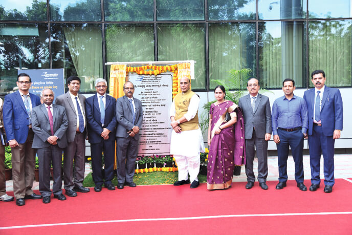 Raksha Mantri inaugurates Engineers Conclave (2019), Product Development & Innovation Centre of BEL