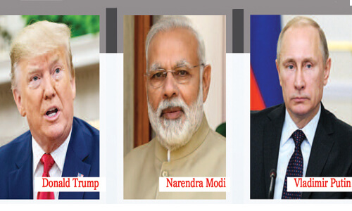 United States-India-Russia  Triangular Dynamics in 2020s