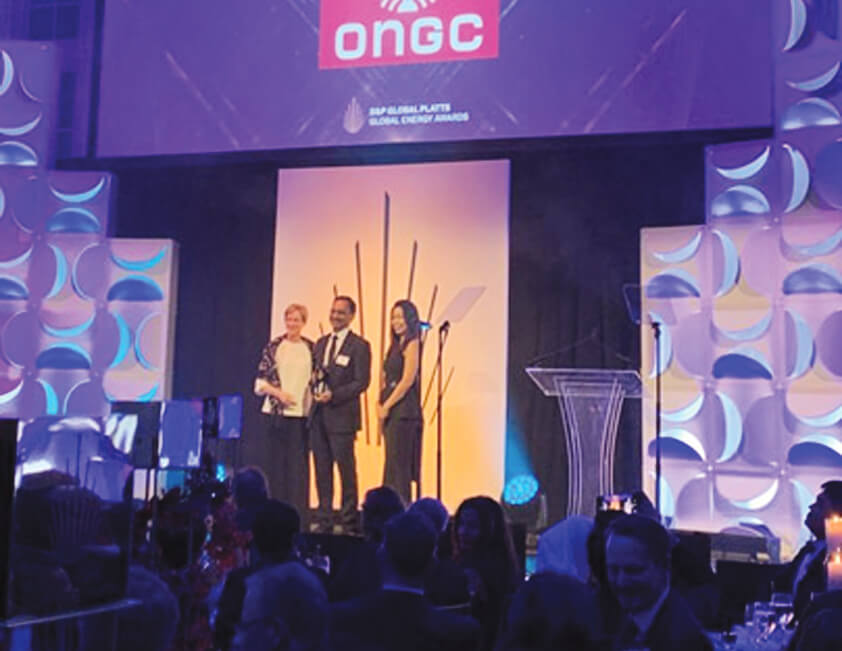 ONGC receives S&P Platts Global Energy Award 2019