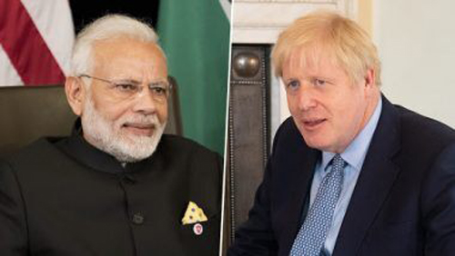 PM Modi holds telephonic conversation with his British counterpart Boris Johnson