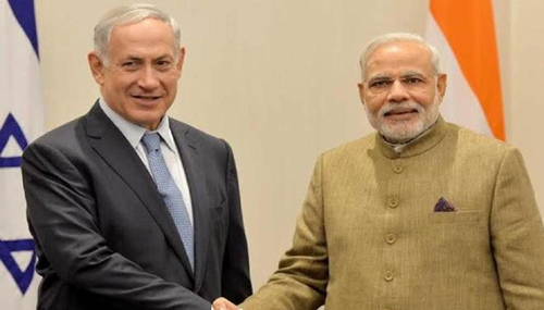 PM Modi receives telephone call from Israeli PM Benjamin Netanyahu; leaders review progress in bilateral relations