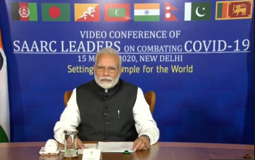 PM Modi calls upon SAARC countries to work together to meet the challenge of Coronavirus