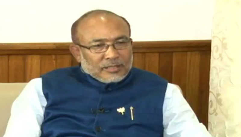 Manipur CM announces Rs 2,000 for those stranded outside  of the state