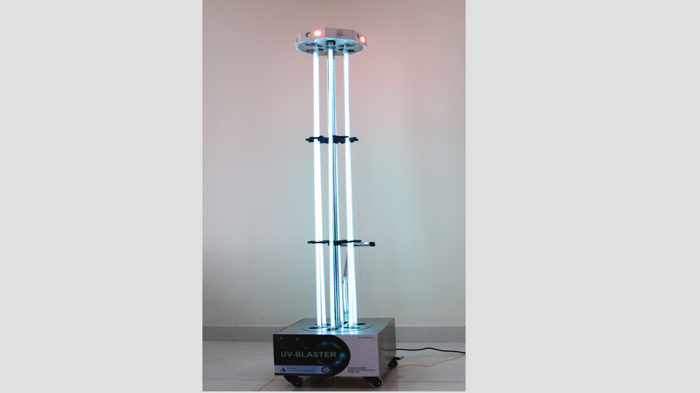 DRDO develops UV Disinfection Tower