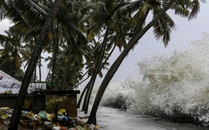 Landfall process of Cyclonic Storm Amphan begins over North West Bay of Bengal 