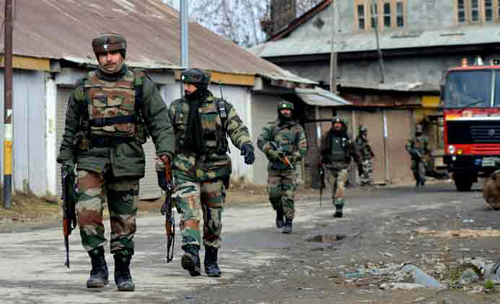 J&K: Four terrorists killed in an encounter with security forces