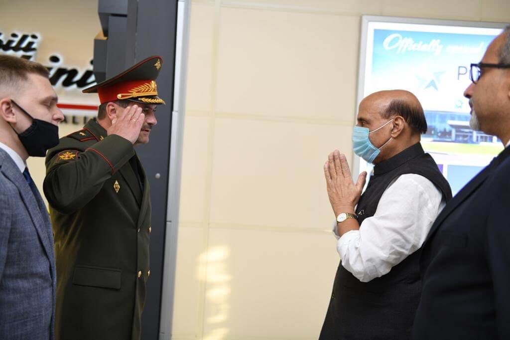 Rajnath Singh reaches Russia to attend Shanghai Cooperation Organization