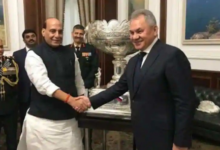 Defence Minister Rajnath Singh appreciates Russia's support to India's defence & security needs