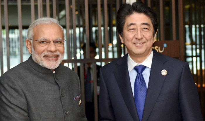 PM Modi and his Japanese counterpart Shinzo Abe review cooperation under India-Japan Special Strategic & Global Partnership 