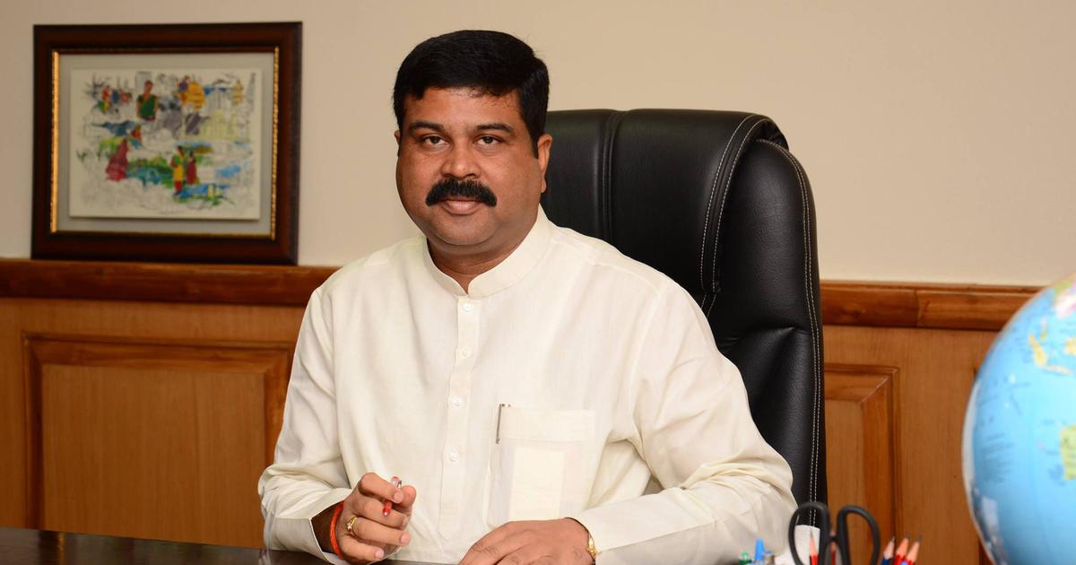 Petroleum Minister Dharmendra Pradhan  reaches  Kuwait to offer condolences