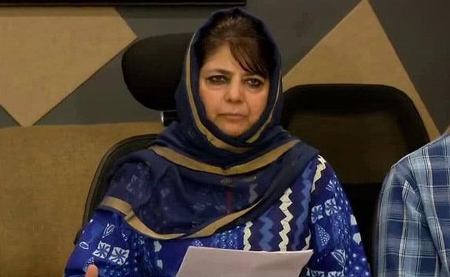 PDP Chief Mehbooba Mufti released from detention