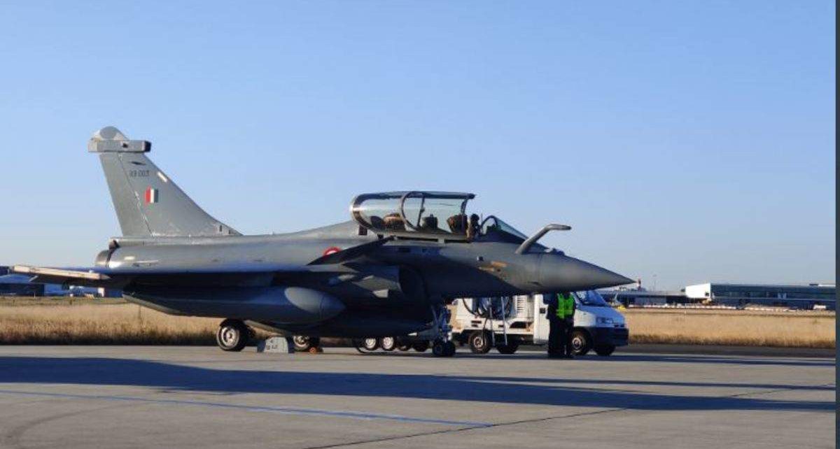 Three Rafale landed at Jamnagar Air Base in Gujarat