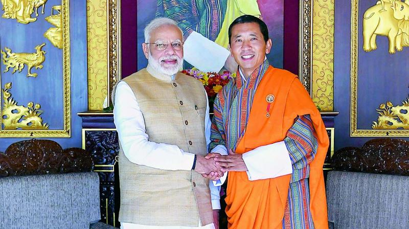 PM Modi, Bhutanese counterpart Lotay Tshering jointly launch e-RuPay card