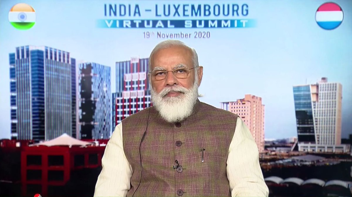 Pleased to hold India-Luxembourg Summit: PM Modi