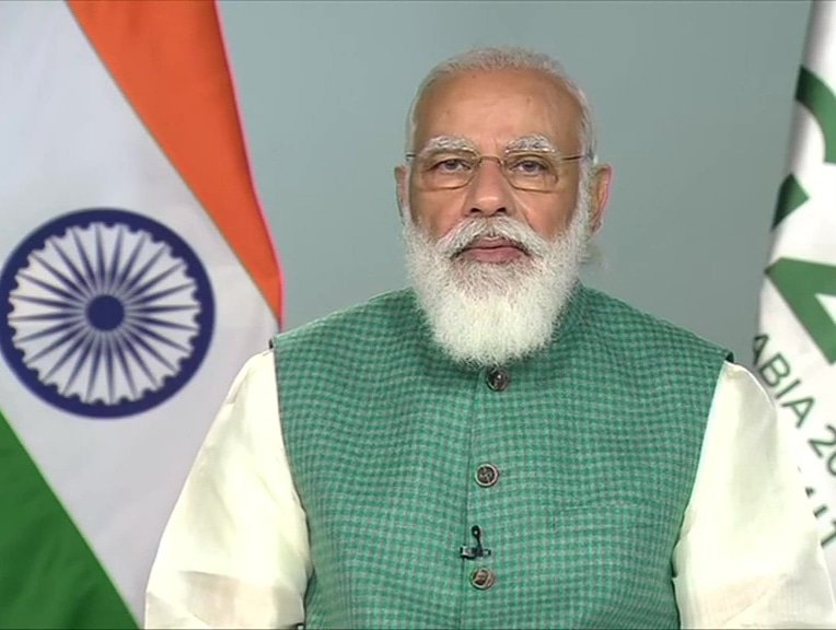 Climate change must be fought in an integrated and holistic way: PM Modi