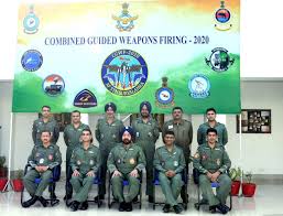 VCAS Air Marshal HS Arora witnesses Combined Guided Weapons Firing at AFS Suryalanka