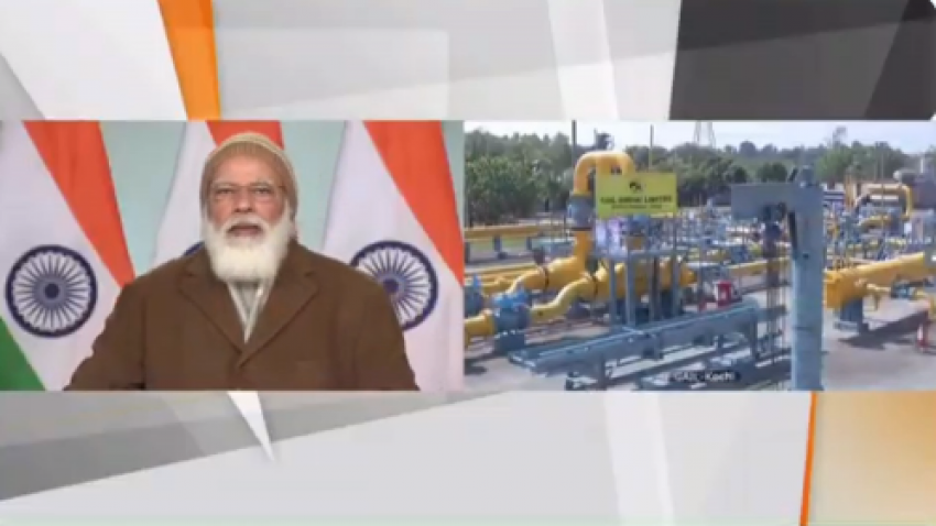 450-km long natural gas pipeline from Kochi to Mangaluru inaugurated by PM Modi