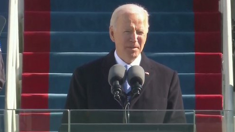 Joe Biden sworn in  as US President