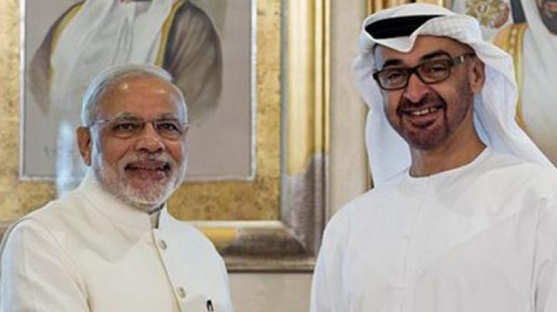 PM talks to Sheikh Mohammed Bin Zayed Al Nahyan, Crown Prince of Abu Dhabi 