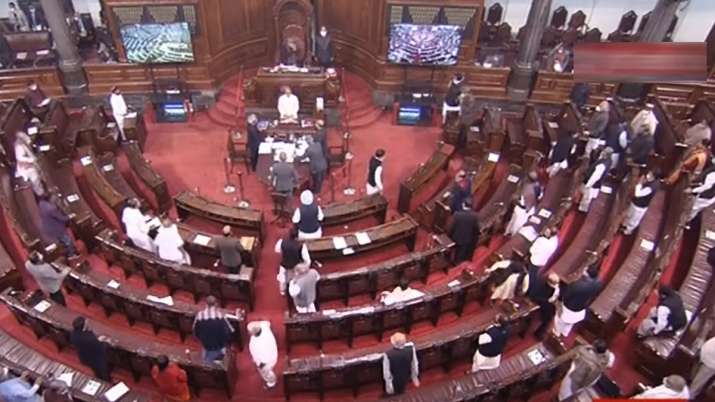 3 AAP members suspended from Rajya Sabha for a day