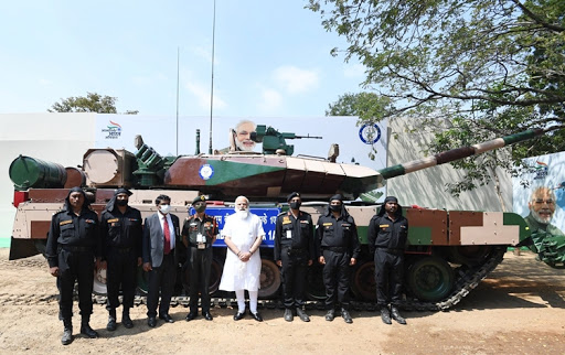 PM hands over Arjun Main Battle Tank to the Army