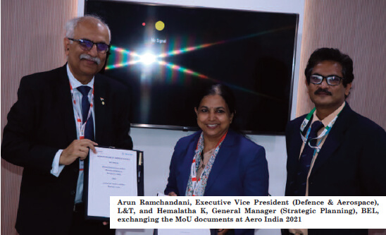 BEL signs MoU with L&T