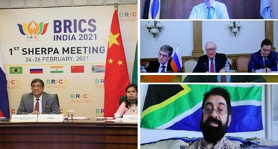 India kicks off BRICS chairship with inaugural three-day long Sherpas' meeting