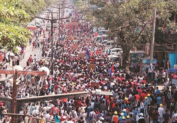 Myanmar: 18 people killed as police unleashed force on protestors