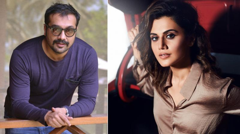 Income Tax raids underway at the properties of film director Anurag Kashyap and actor Taapsee Pannu in Mumbai