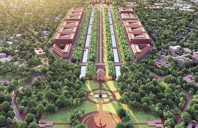 Delhi High Court dismisses a plea seeking suspension of all construction activity of Central Vista Project. The court says the project is of vital public importance, national significance.