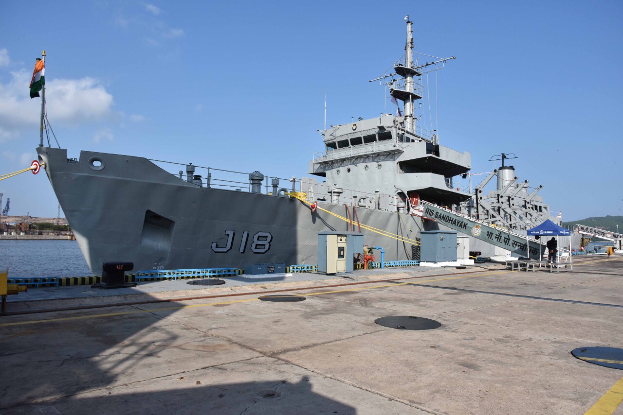 Indian Navy's oldest Hydrographic Survey Ship INS Sandhayak Decommissioned