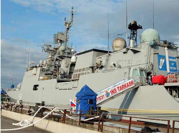 INS Tarkash reaches Mumbai with critical medical supplies from Kuwait and Saudi Arabia