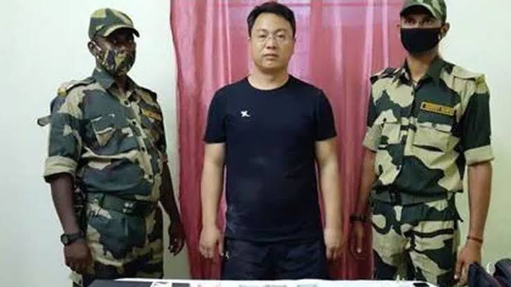 Chinese national arrested trying to enter India from Bangladesh