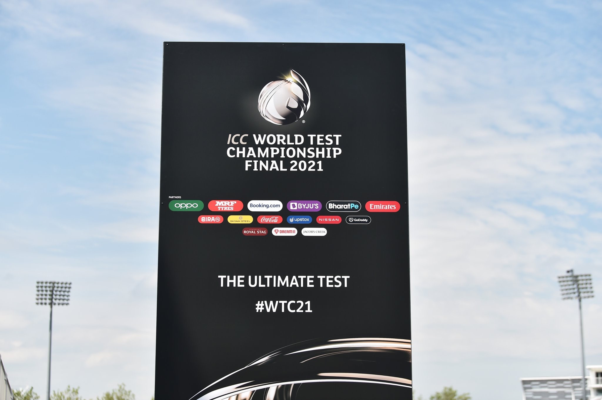 The Ageas Bowl, Southampton is all dressed up ready for the final of the @ICC World Test Championship (WTC) 2021 between India and New Zealand. The final will be played from June 18 to 22 with June 23 kept as the reserve day.