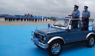 Chief of Air Staff, Air Chief Marshal R.K.S. Bhadauria reviews Passing out Parade of Combined Graduation Parade at Air Force Academy, Dundigal near Hyderabad. He will confer 'President's Commission' to graduating trainees, Flight Cadets of various branches of #IndianAirForce.