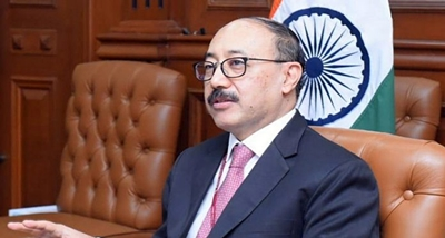 Foreign Secretary Harsh Vardhan Shringla briefs UN Secretary General about India's priority for Security Council during its presidency next month