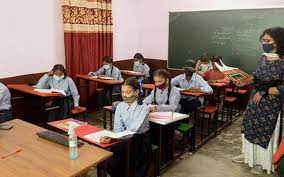 Schools in national capital to partially open for students of Class 10 & 12 from today