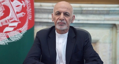 Deposed Afghan President Ashraf Ghani supports talks between Taliban and Hamid Karzai