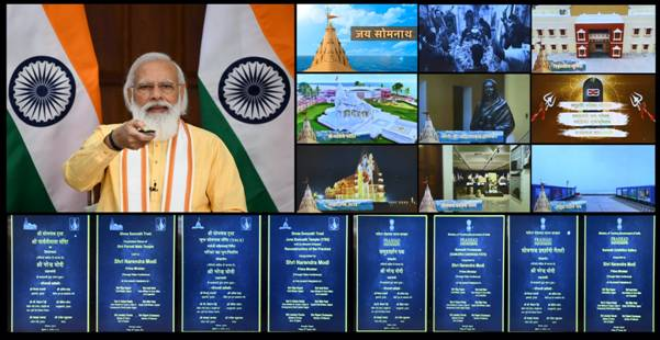 PM  inaugurates and lays foundation stone of multiple projects in Somnath